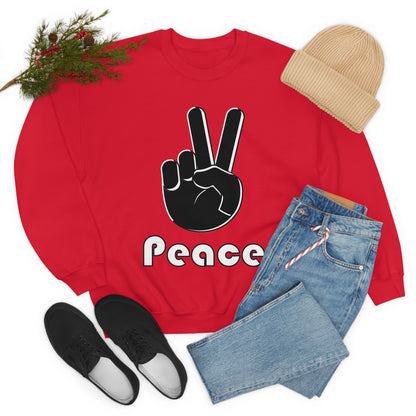 Peace Hand Crewneck Sweatshirt