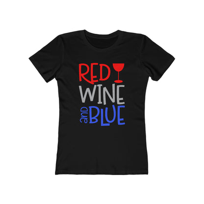 Red Wine Blue Woman t shirt