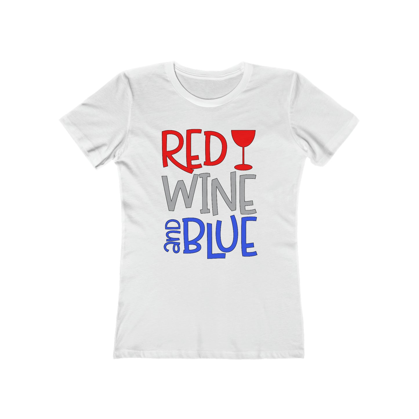 Red Wine Blue Woman t shirt