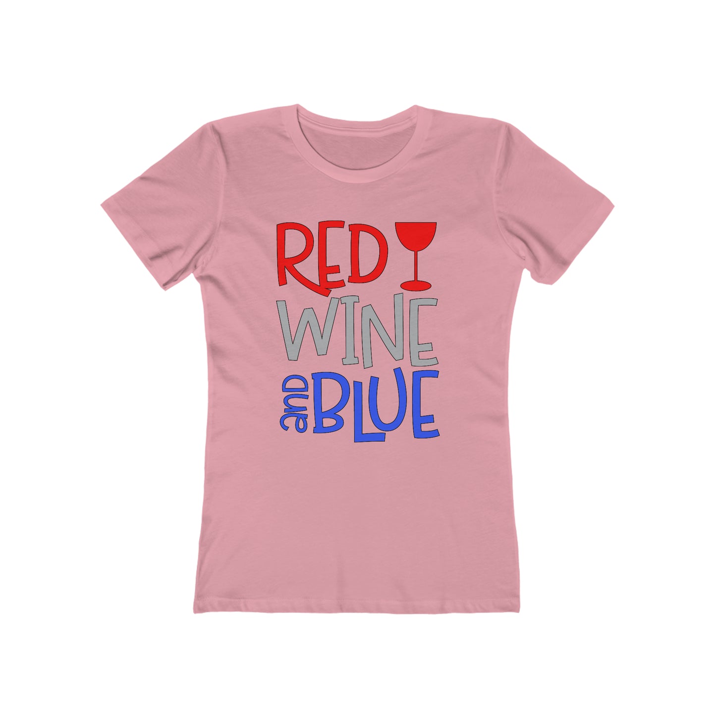 Red Wine Blue Woman t shirt