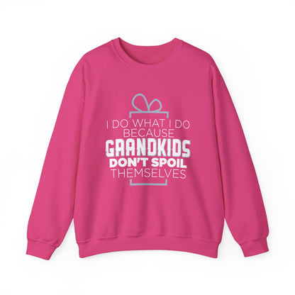 Grandkids don't spoiled themselves Crewneck Sweatshirt