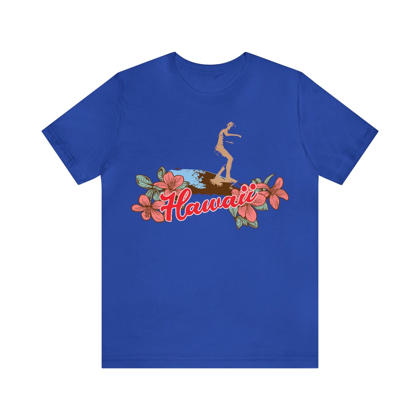 Hawaii Floral Surf T-Shirt