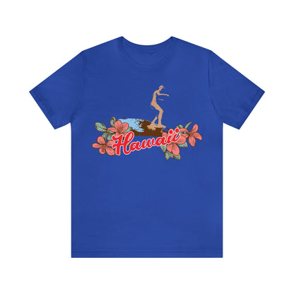 Hawaii Floral Surf T-Shirt