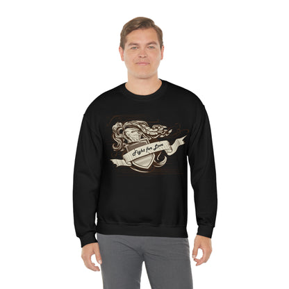 Fight For Love Crewneck Sweatshirt