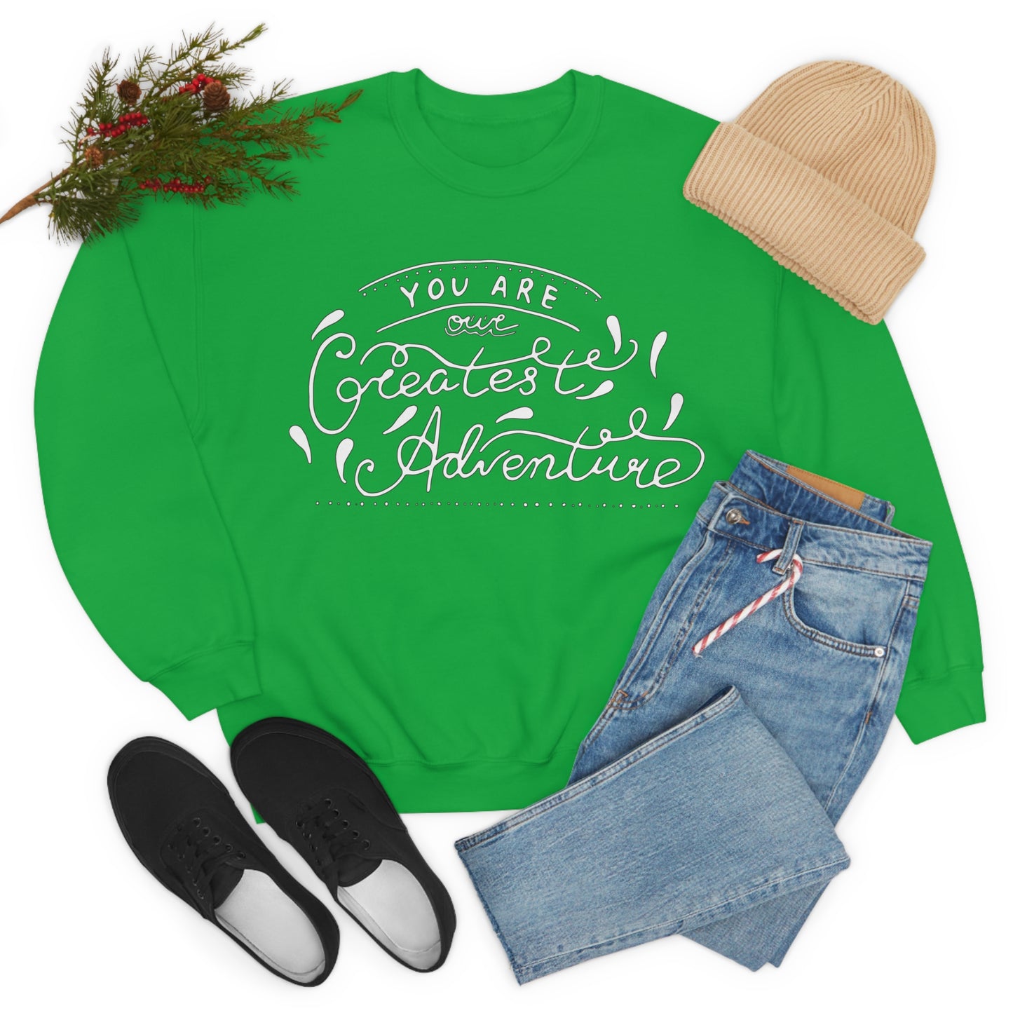 You - are one greatest adventure Crewneck Sweatshirt