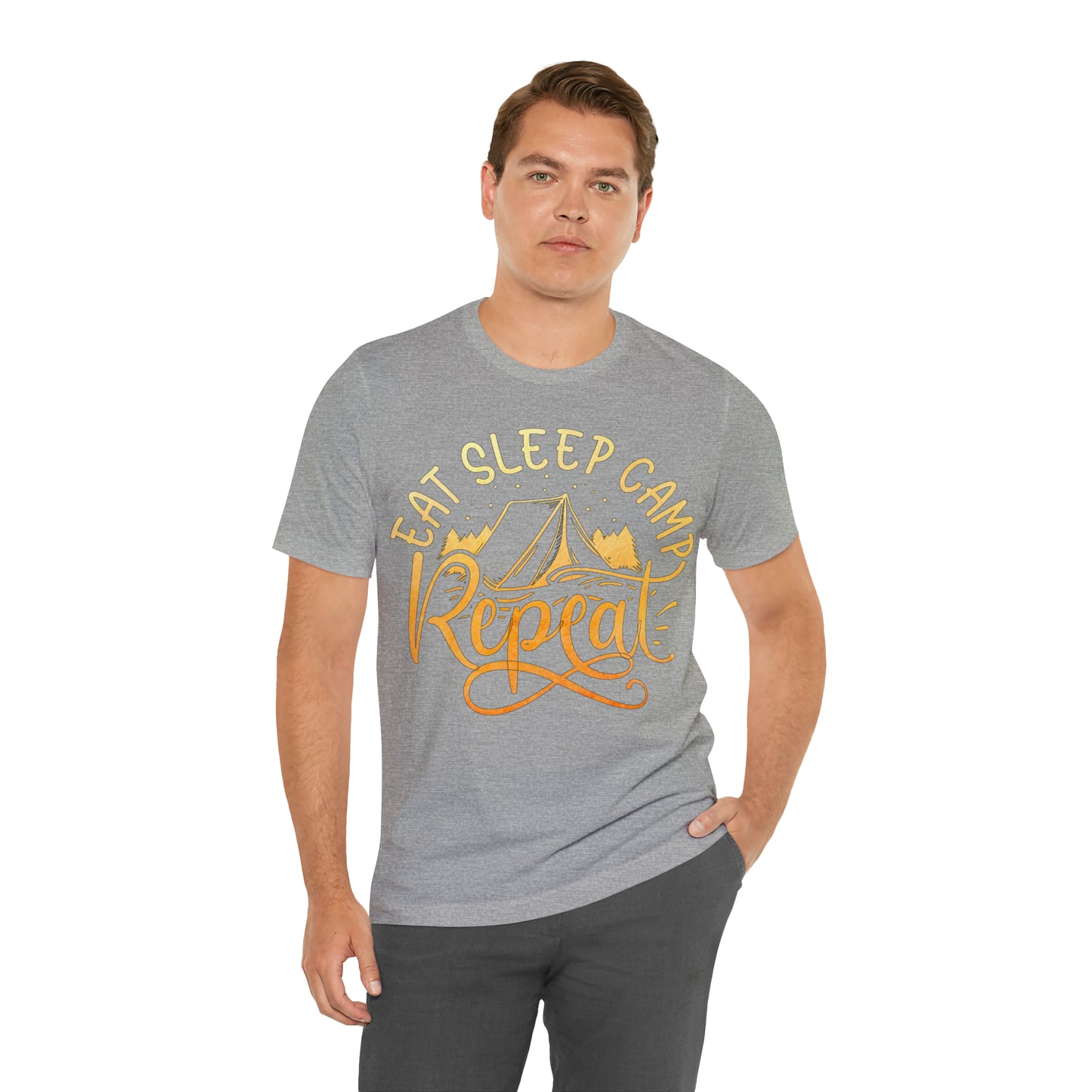 Eat Sleep Camp Repeat T-Shirt