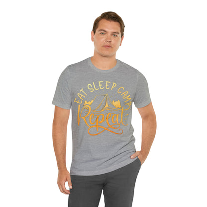 Eat Sleep Camp Repeat T-Shirt