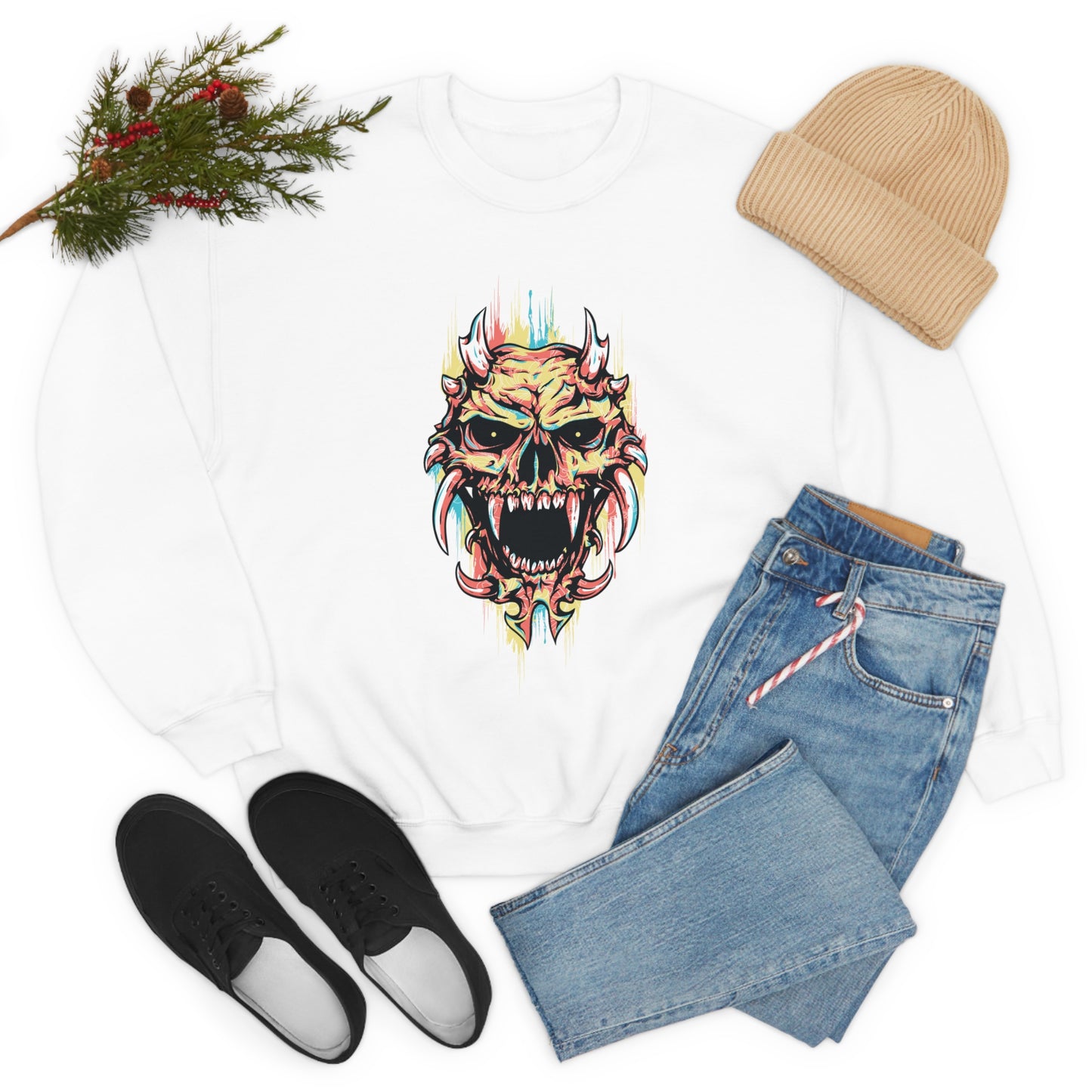 Monster Devil Crewneck Sweatshirt