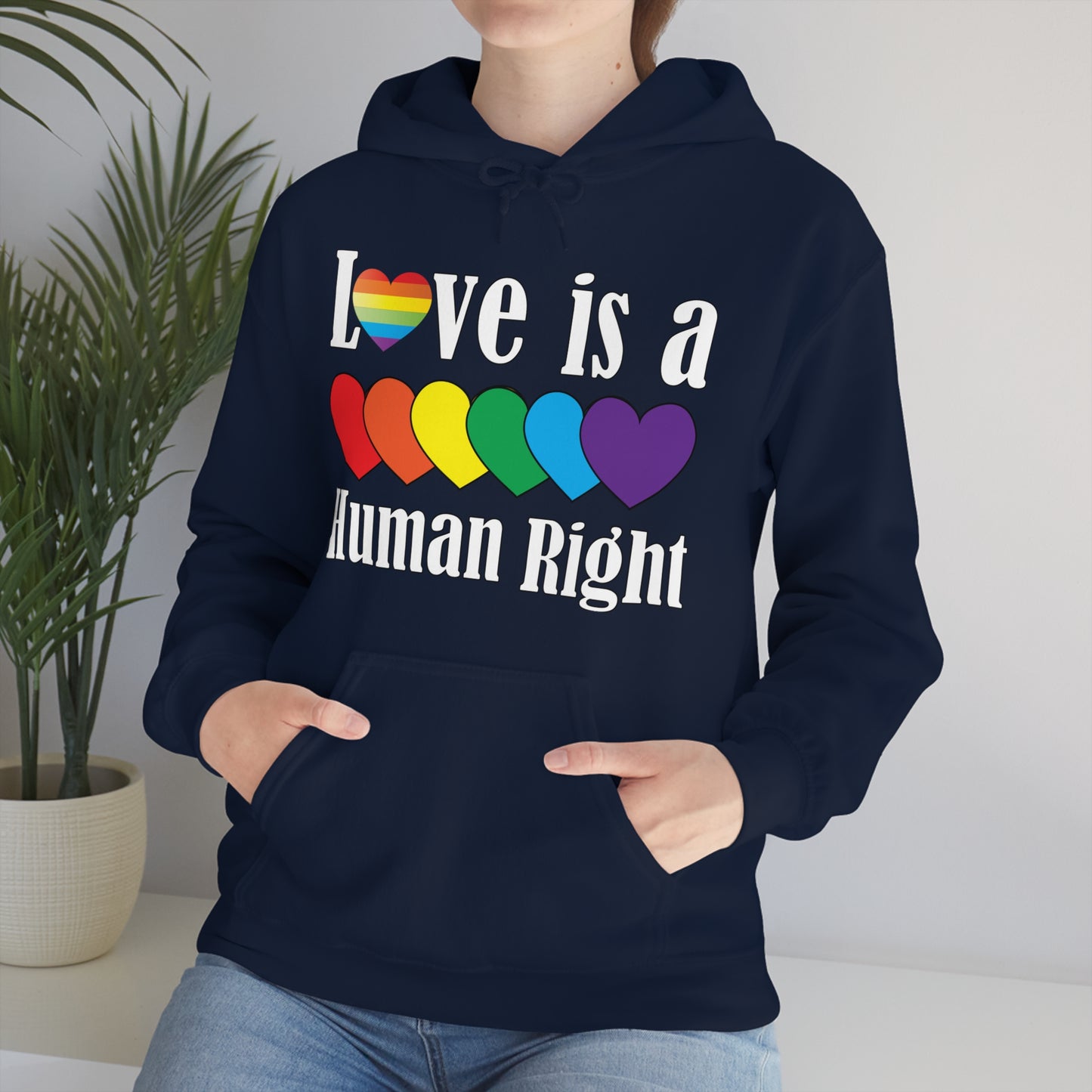 Love is a Human right Hoodie