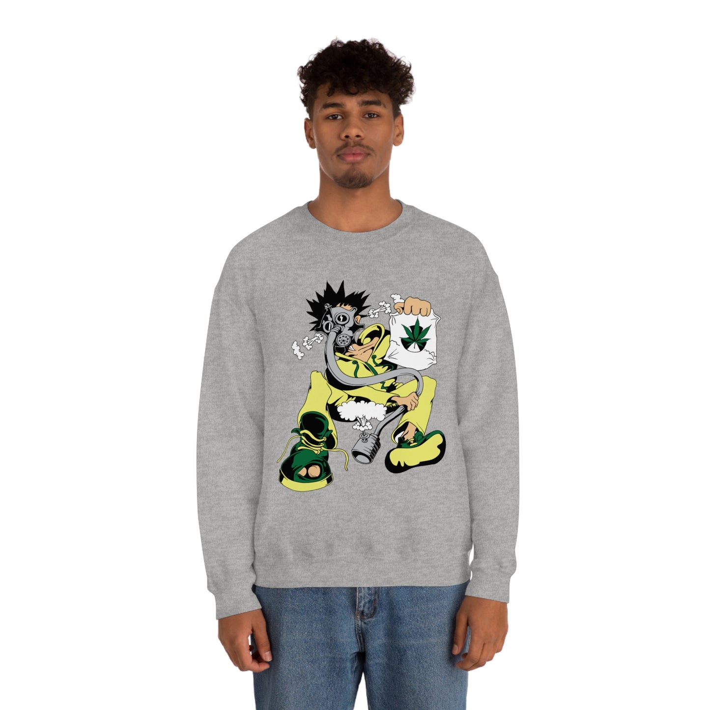 Futura Hooka Scientist Crewneck Sweatshirt