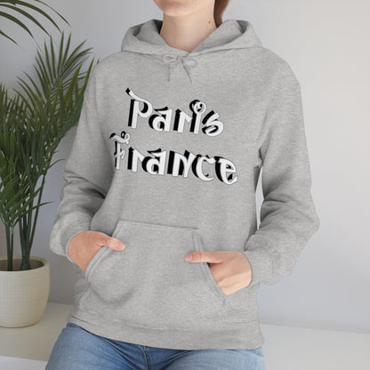 Paris France Graffitty Hoodie