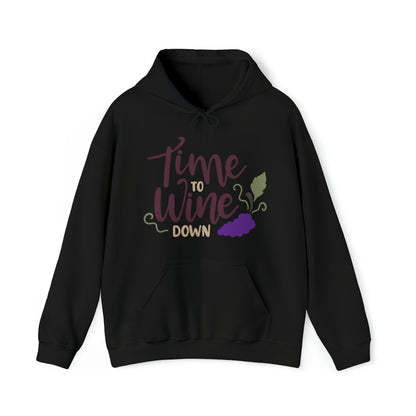 Time_to_wine_down Hoodie