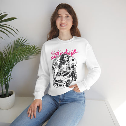 Live fast tattoo Crewneck Sweatshirt