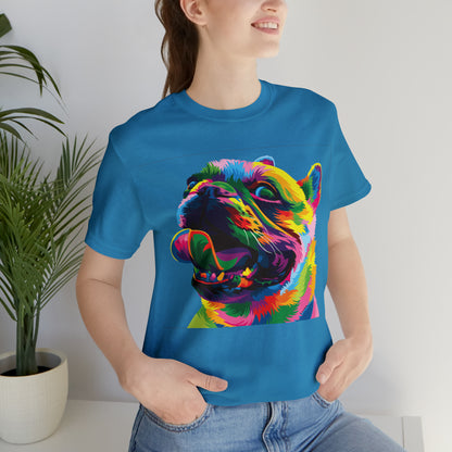 Colorful Dog T-Shirt