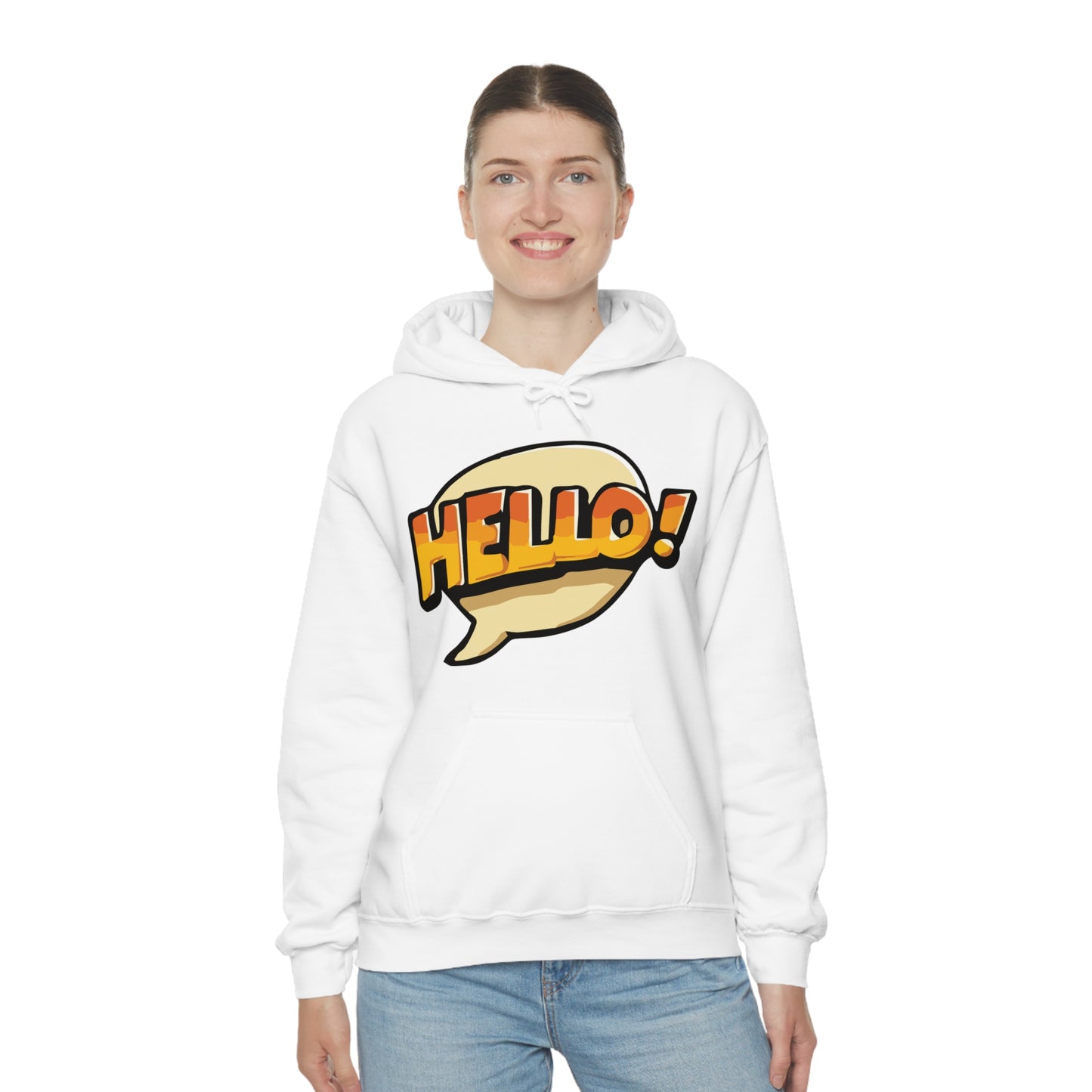 Hello! colorful Hoodie