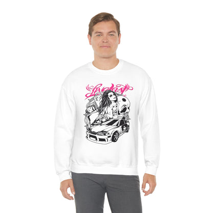 Live fast tattoo Crewneck Sweatshirt