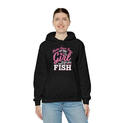 Girl Fishing Hoodie