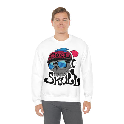 Cool Skull Crewneck Sweatshirt