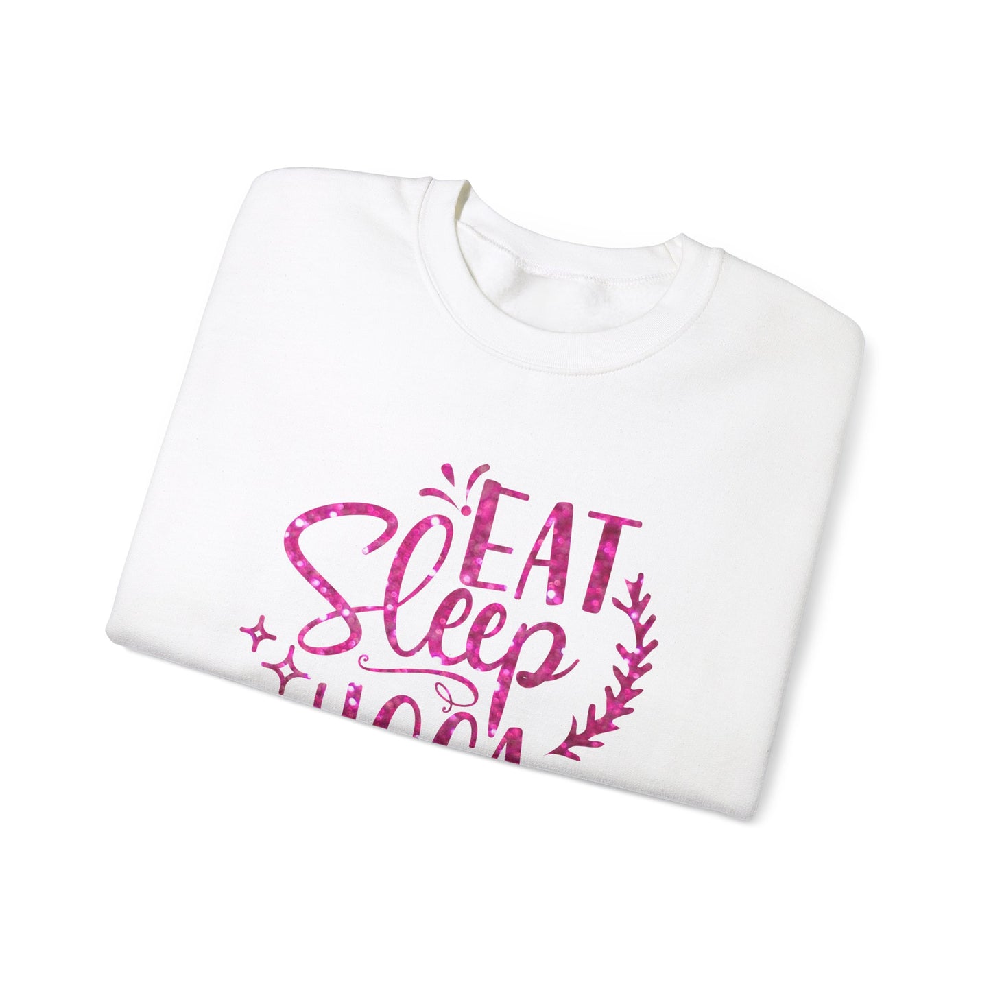 Eat Sleep Yoga Repeat Crewneck Sweatshirt