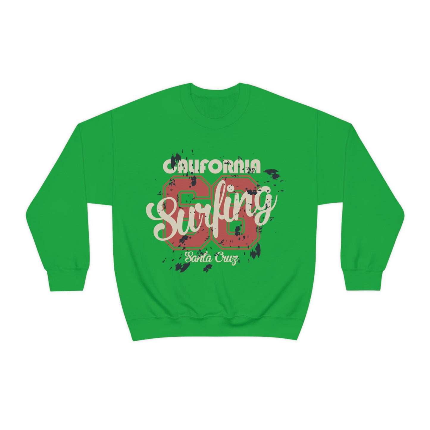 Santa Cruz Surfing Crewneck Sweatshirt