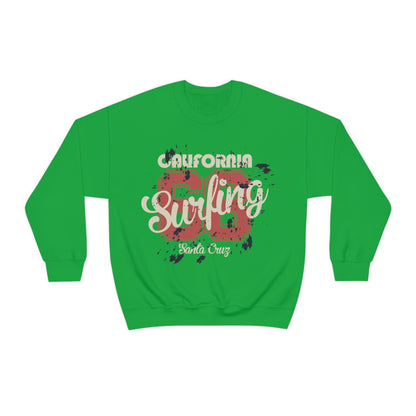 Santa Cruz Surfing Crewneck Sweatshirt