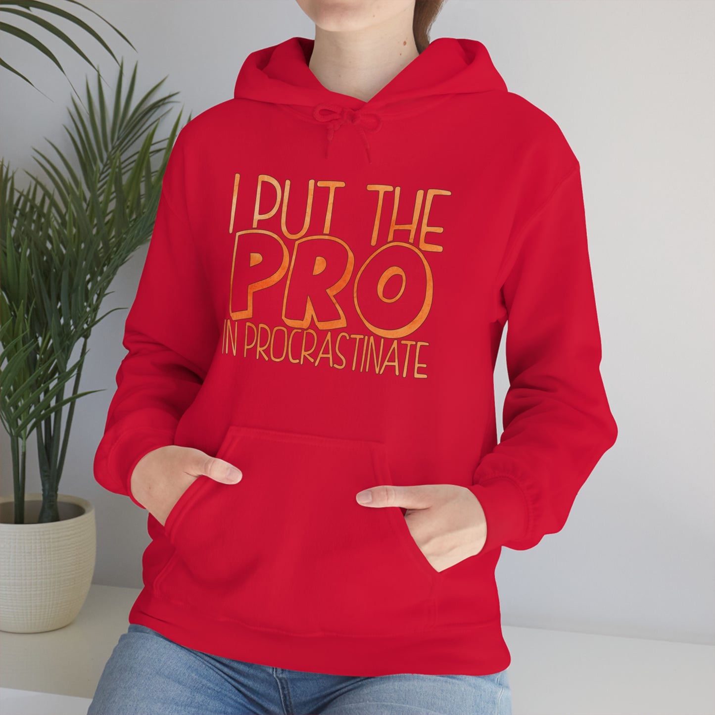 I Put the PRO in Procrastinate Hoodie