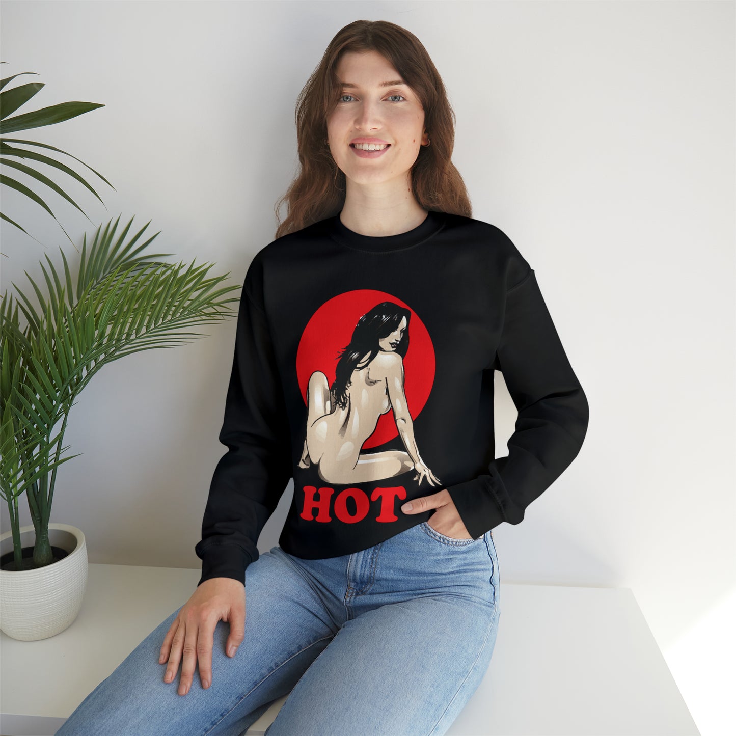 Hot passionate sexy Crewneck Sweatshirt