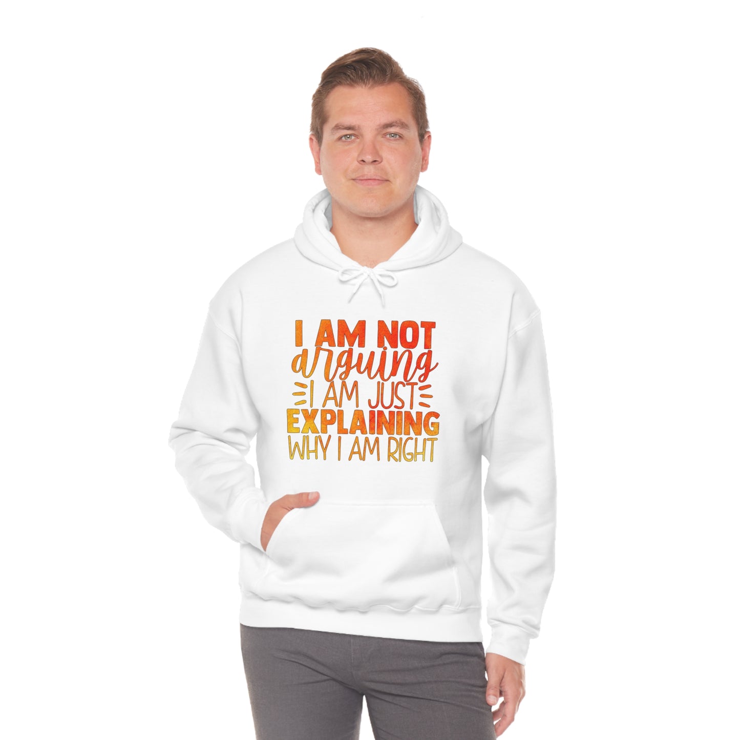 I Am Not Arguing I Am Just Explaining Why I Am Right Hoodie