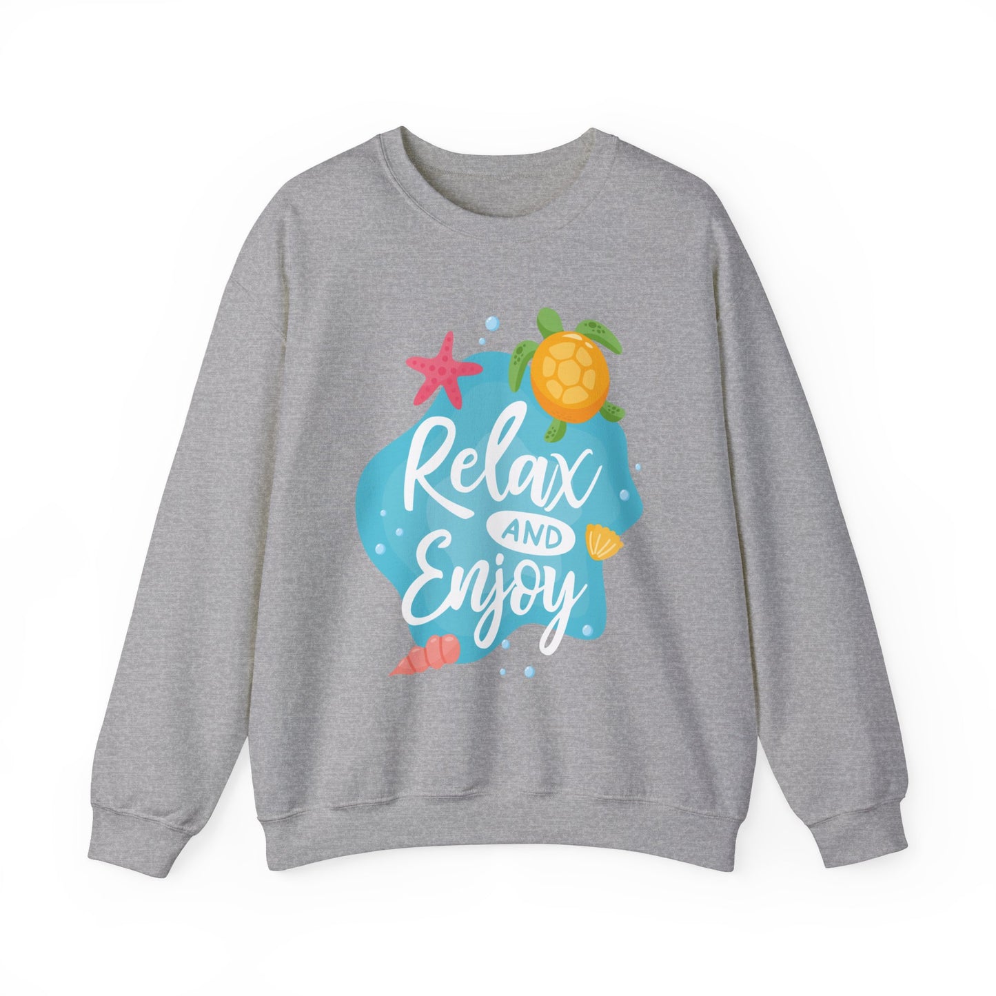 Relax and Enjoy the Beach Crewneck Sweatshirt