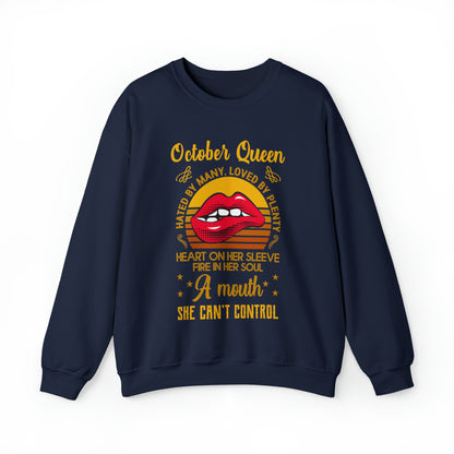 October Queen Crewneck Sweatshirt