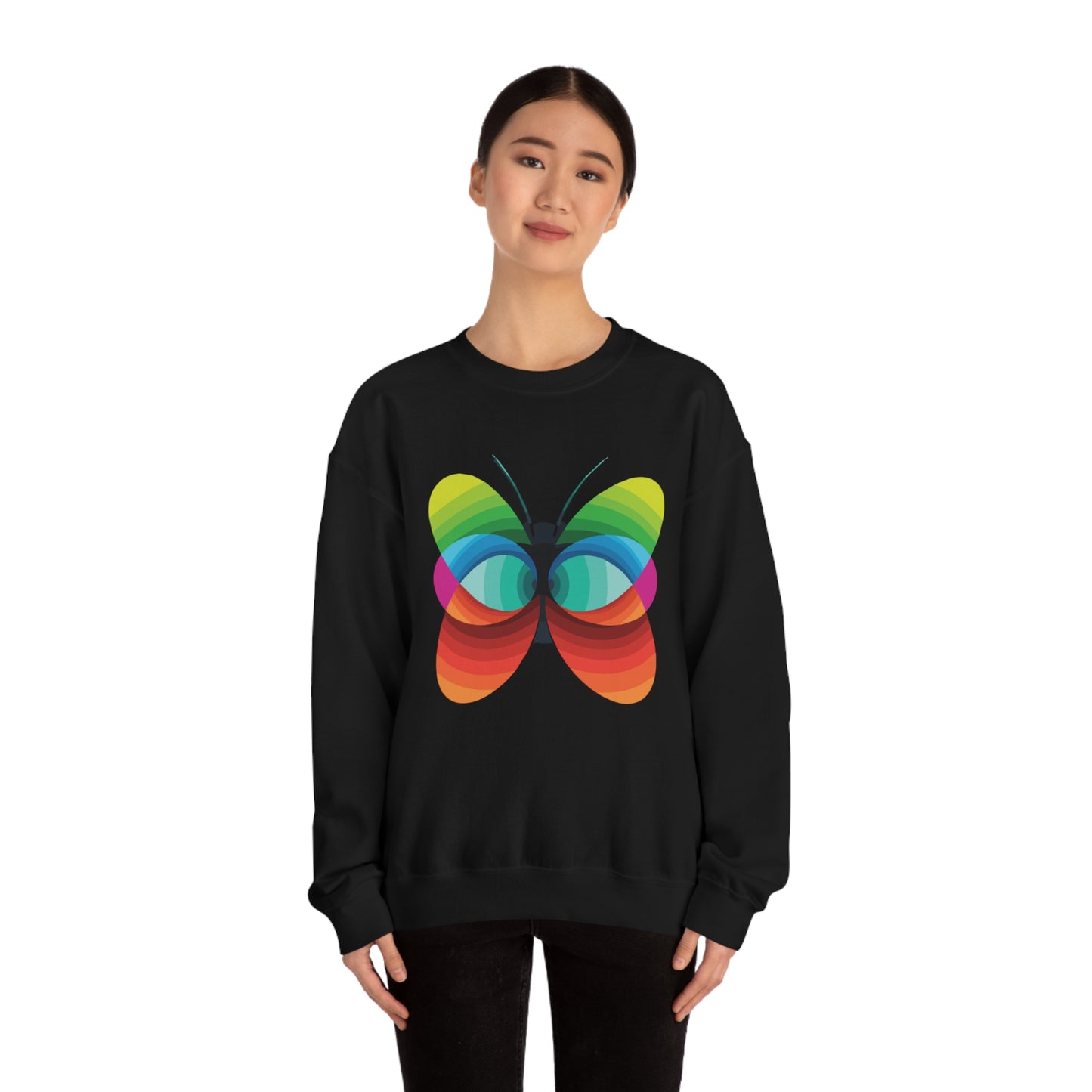 Butterfly beautiful & colorful Crewneck Sweatshirt