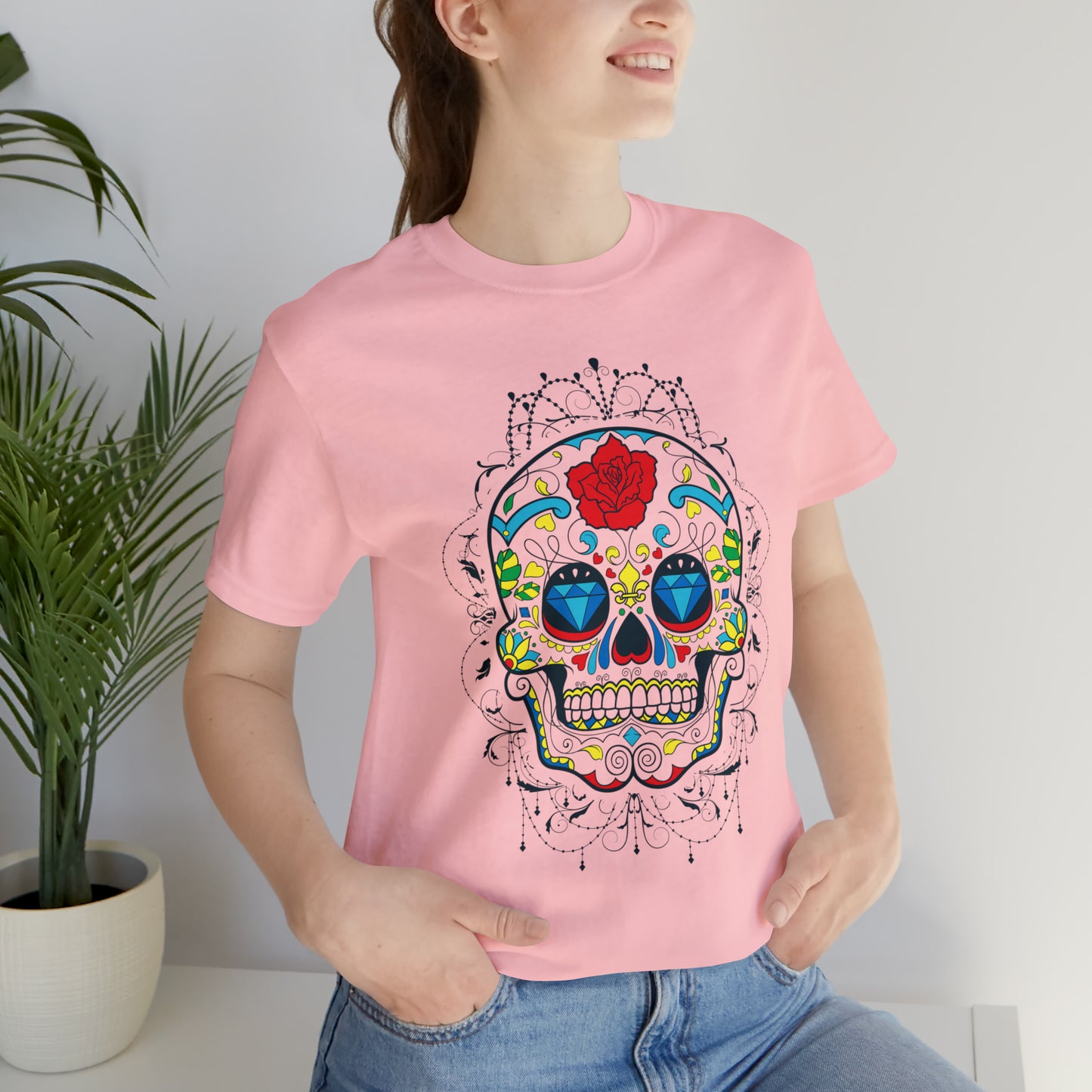 Day of the Dead Diamond Eyes T-Shirt