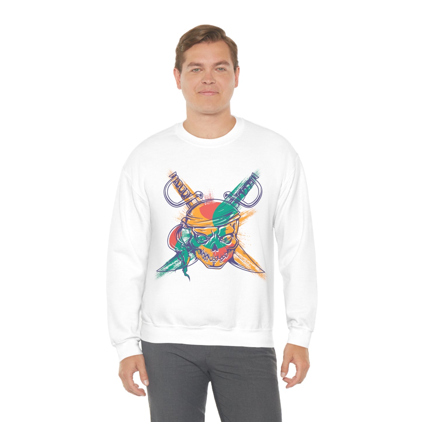 Cool Pirate Crewneck Sweatshirt