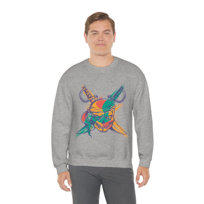 Cool Pirate Crewneck Sweatshirt