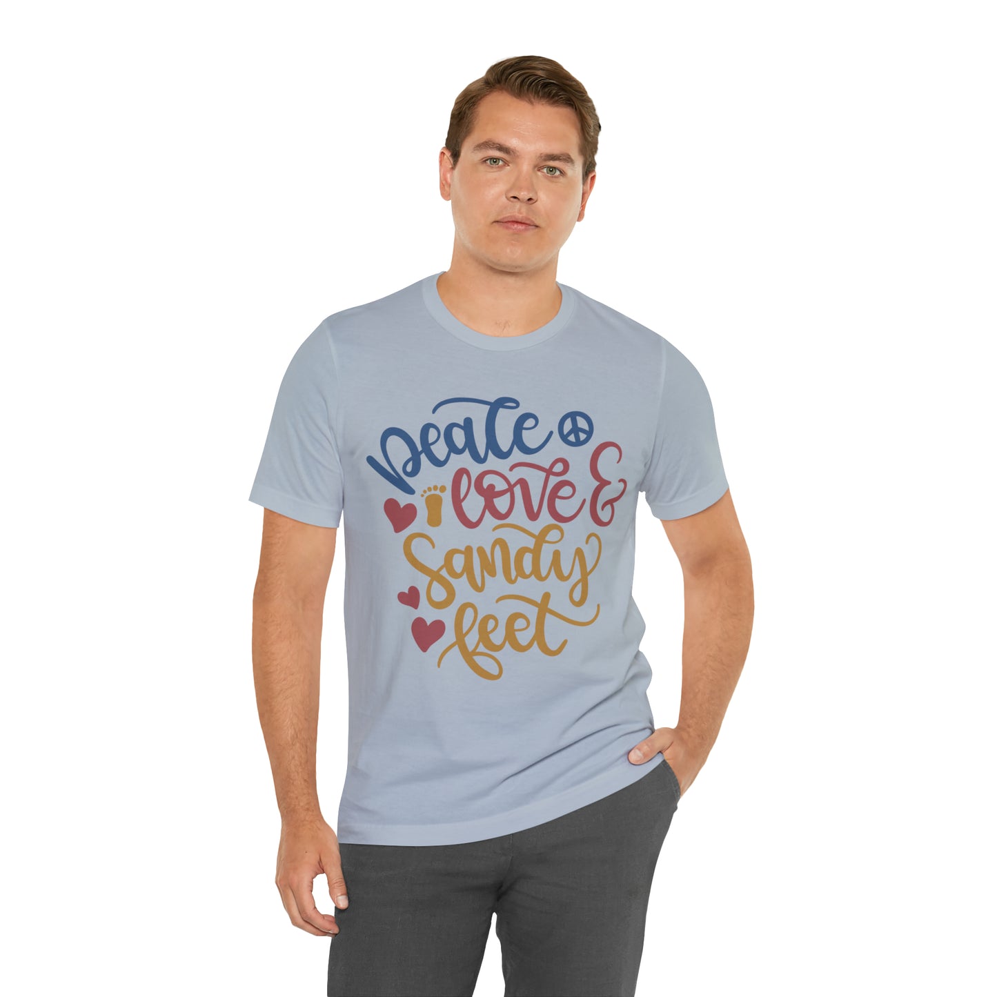 Peace_love_and_sandy_feet T-Shirt