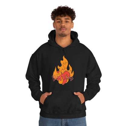 Girl Gang on Fire Hoodie