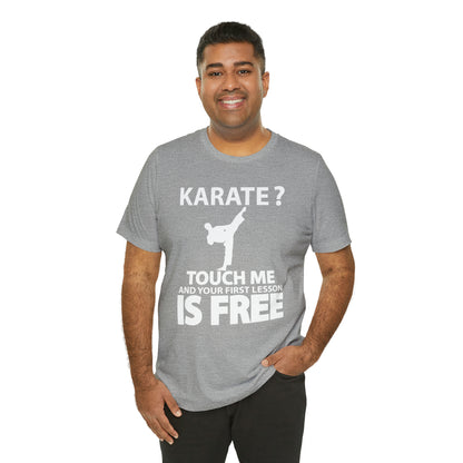 karate first lesson free T-Shirt