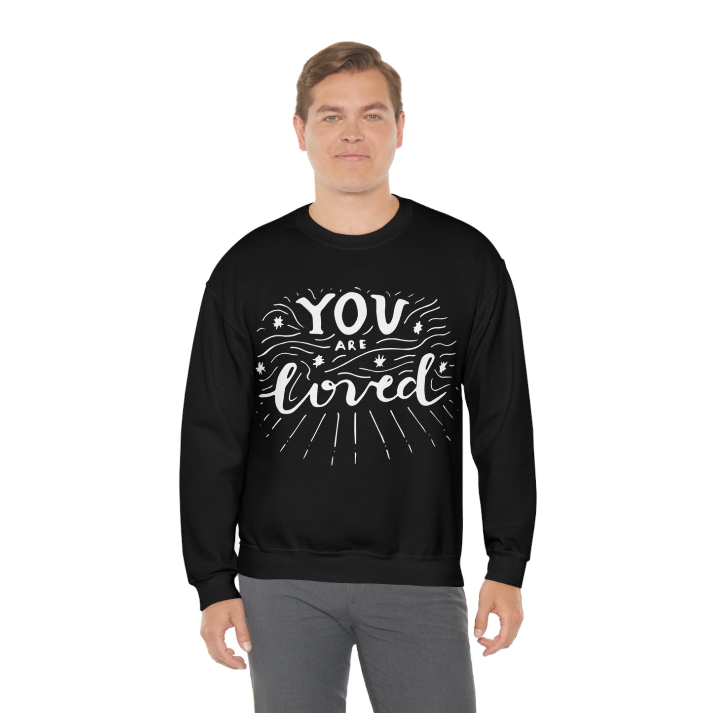 You-are loved Crewneck Sweatshirt