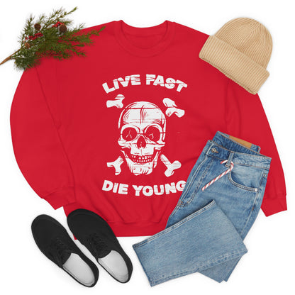 Live Fast Die Young Crewneck Sweatshirt