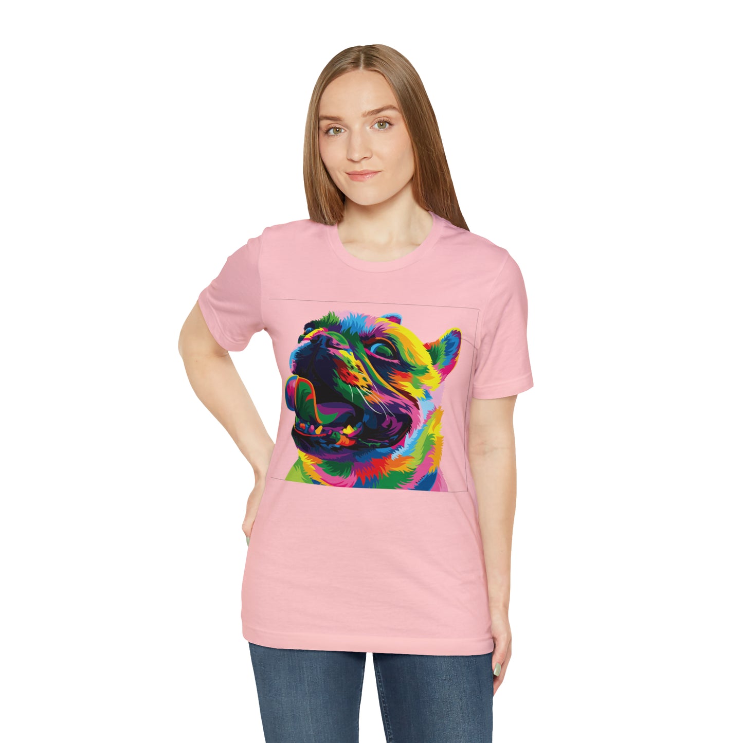 Colorful Dog T-Shirt