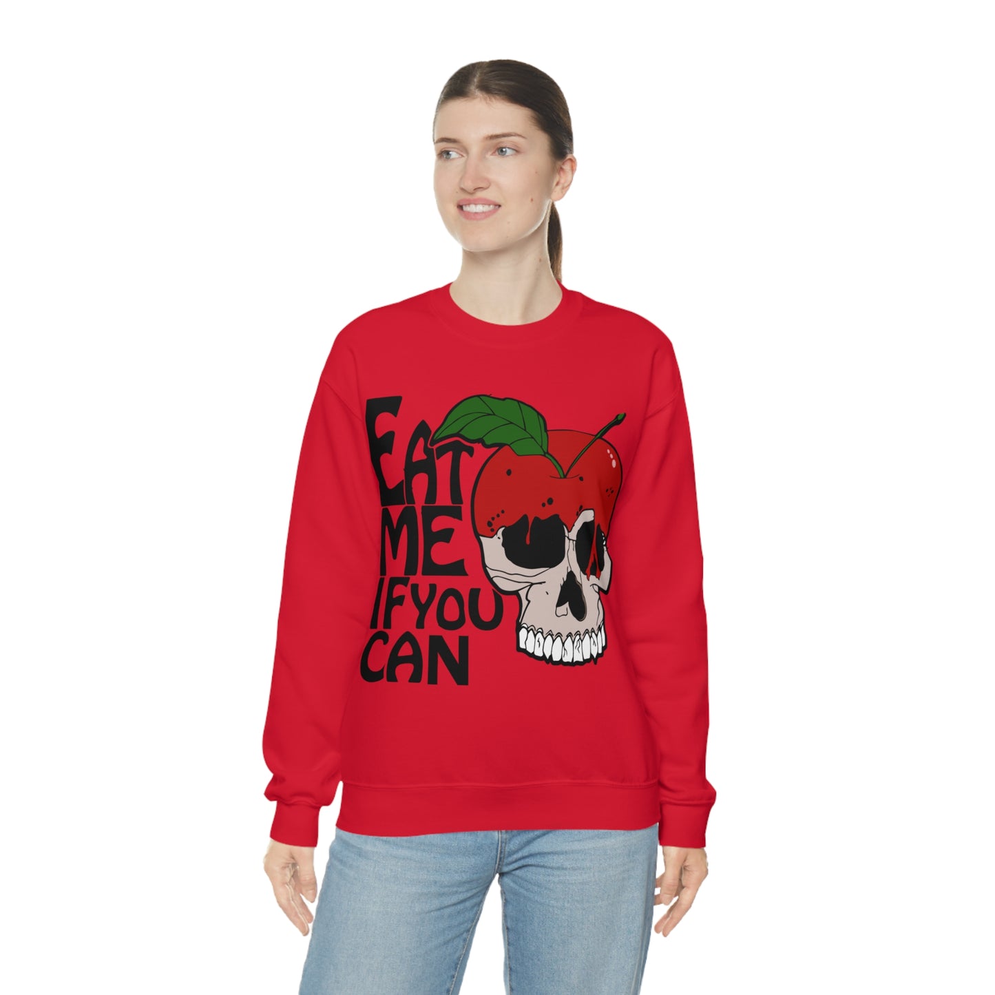 Eat me if you can Crewneck Sweatshirt