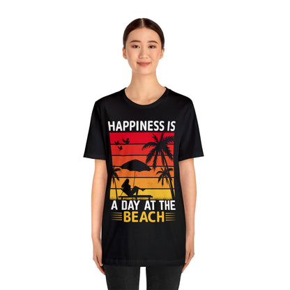 Happiness is at the beach Vintage T-Shirt