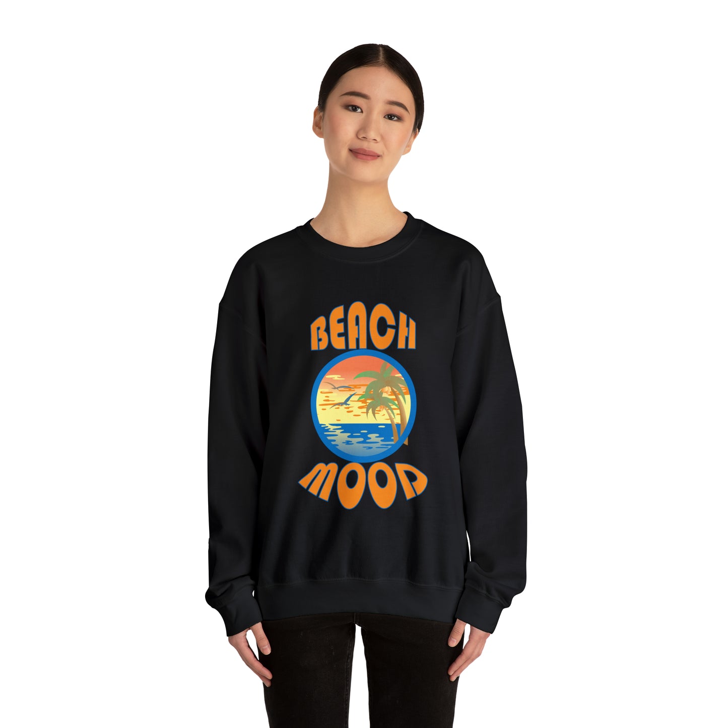 Beach Mood Crewneck Sweatshirt