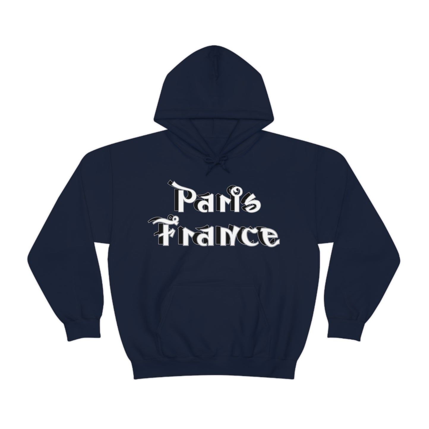 Paris France Graffitty Hoodie