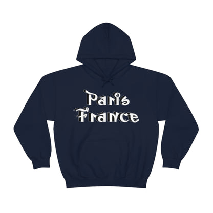 Paris France Graffitty Hoodie