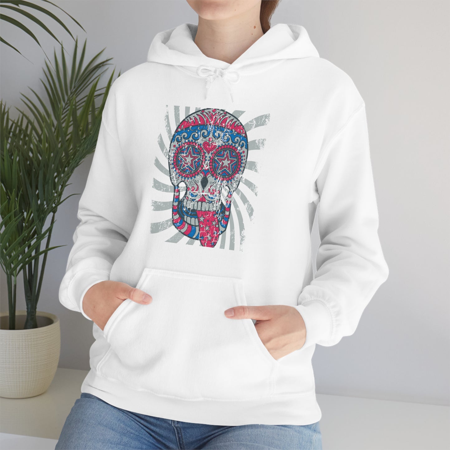 Hippie Skull Hoodie