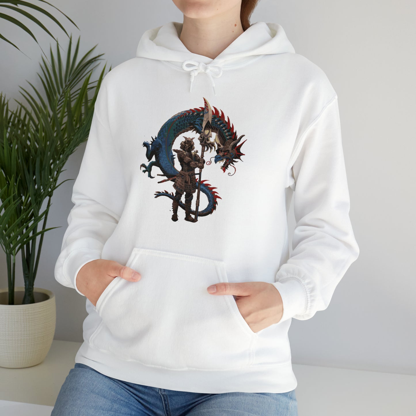 Colorful dragon guardian Hoodie