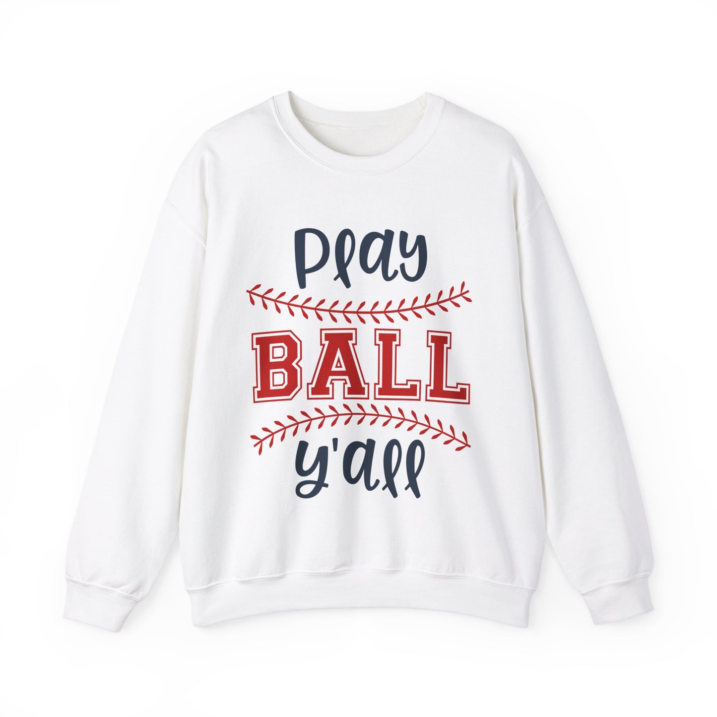 Play Ball Y'all Crewneck Sweatshirt