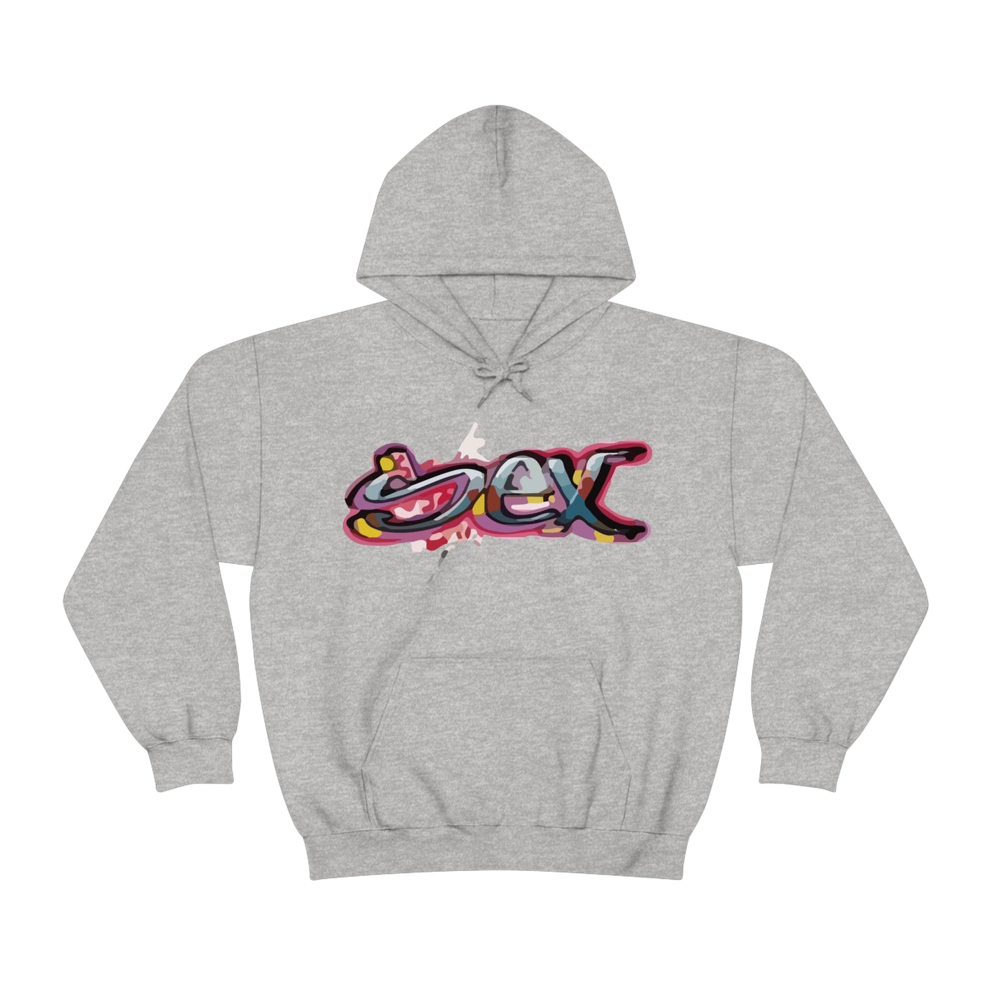 Sex colorful graffiti Hoodie