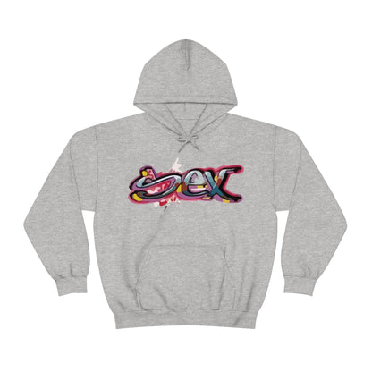 Sex colorful graffiti Hoodie